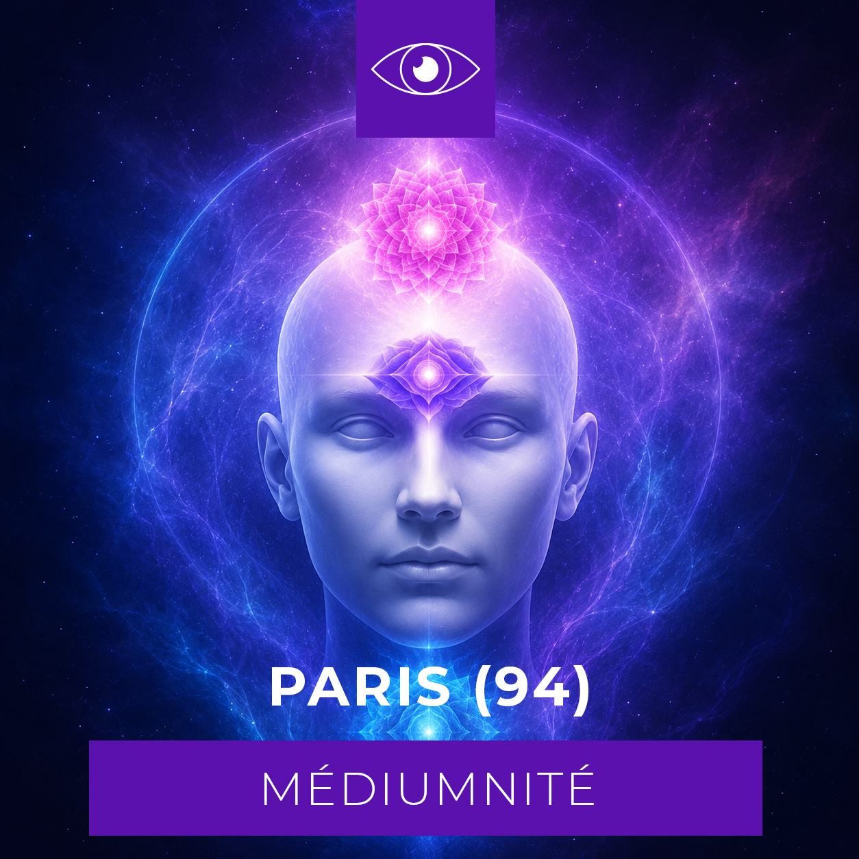Visuel de la formation médiumnité et voyance en présentiel à Paris avec Vérone Garnier, Centre Eden Formation