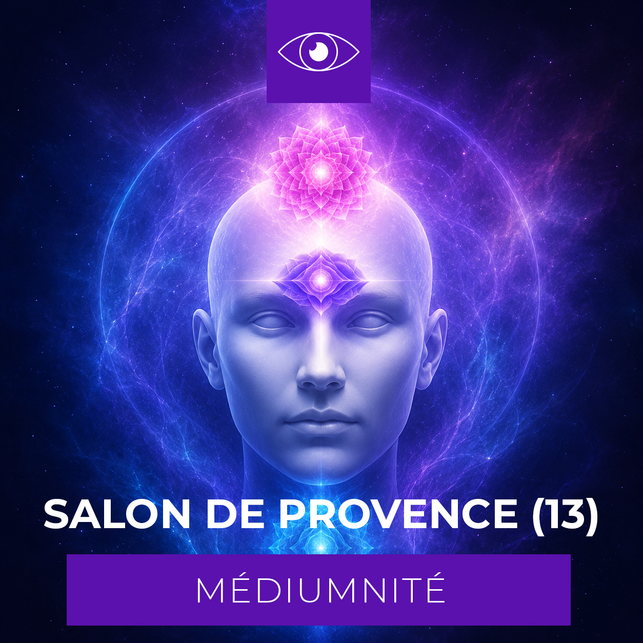 Visuel de la formation médiumnité et voyance en présentiel à Salon-de-Provence avec Vérone Garnier, Centre Eden Formation